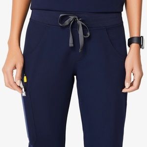 NWT FIGS XXS Kade Cargo Scrub Pants Navy